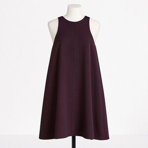 Aritzia Wilfred Le Fou Purple Crepe Trompette A-Line Swing Dress Size Small